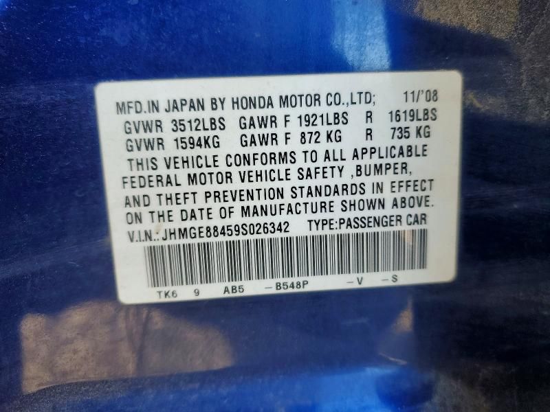 2009 Honda Fit Sport