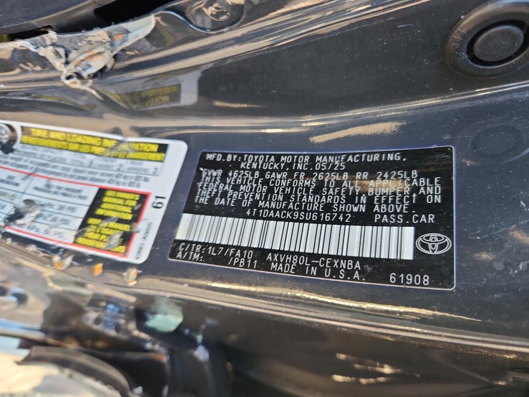 2025 Toyota Camry xse