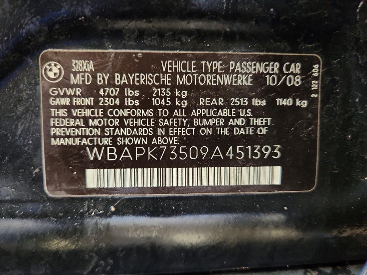 2009 BMW 328 xi