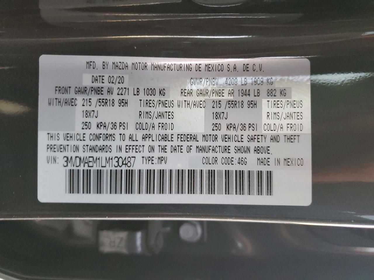 2020 Mazda Cx-30 Premium