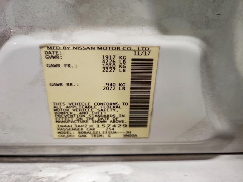 2018 Nissan Altima 2.5