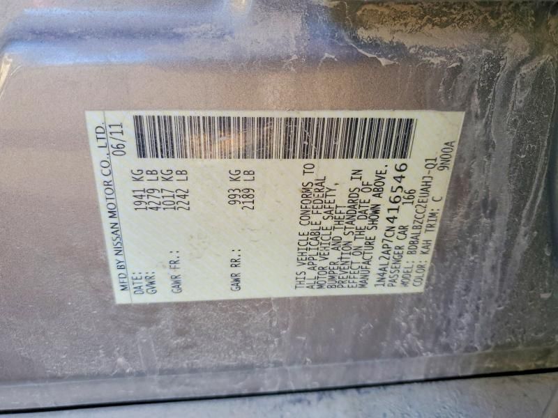 2012 Nissan Altima Base