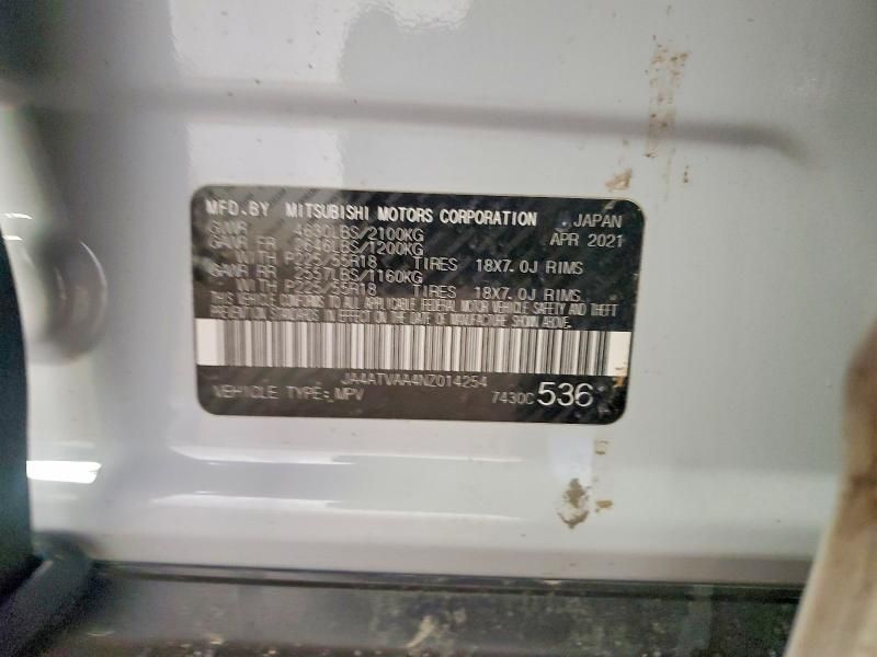 2022 Mitsubishi Eclipse Cross le