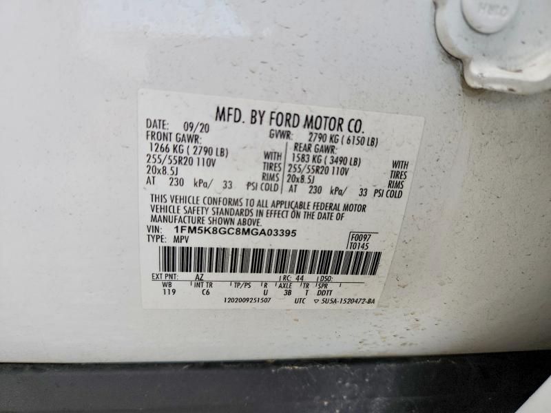 2021 Ford Explorer st