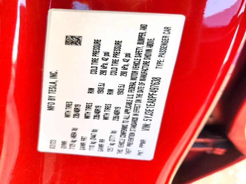 2023 Tesla Model 3