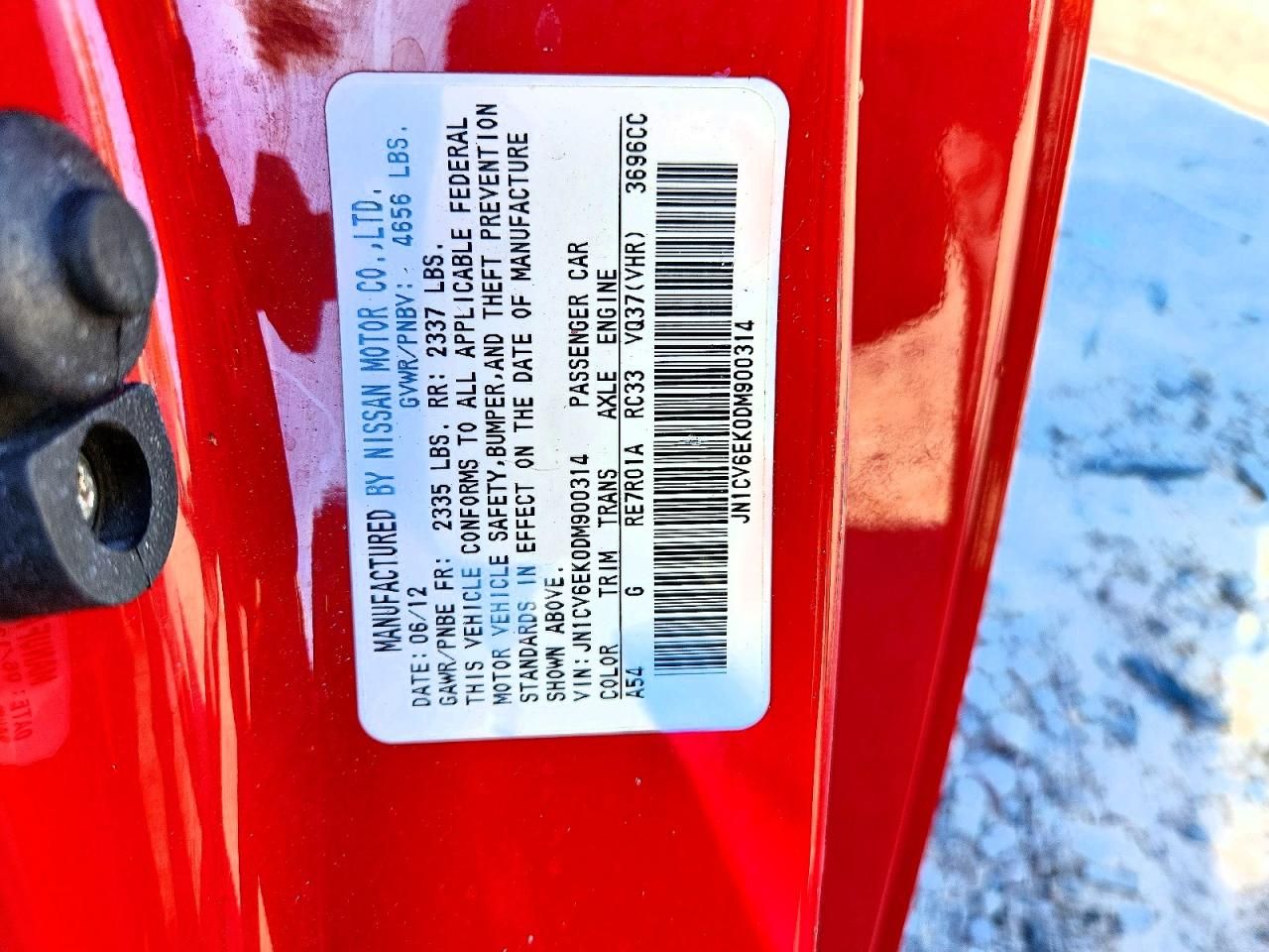 2013 Infiniti G37 Journey