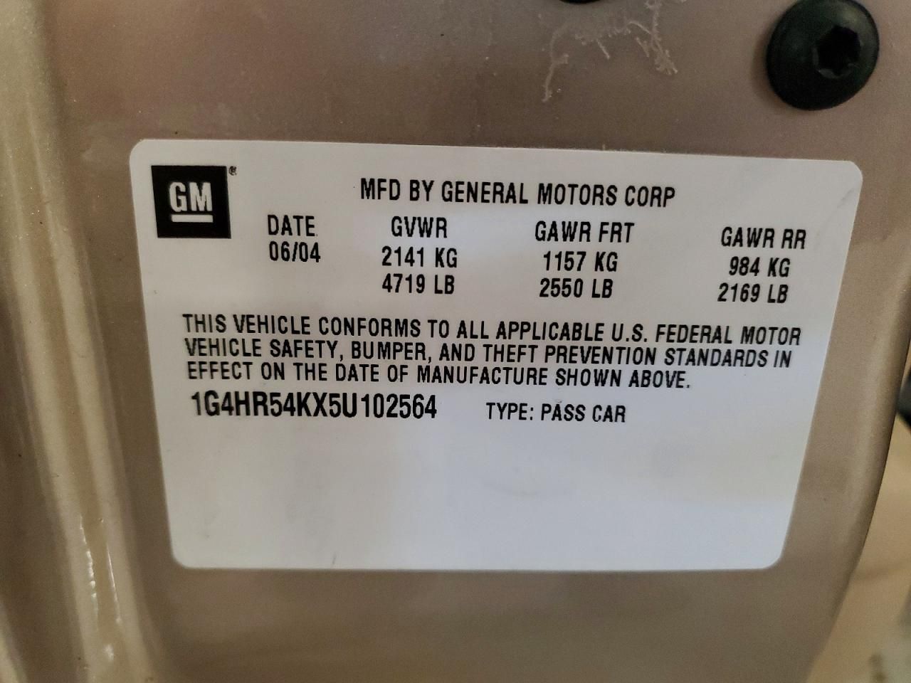 2005 Buick Lesabre Limited