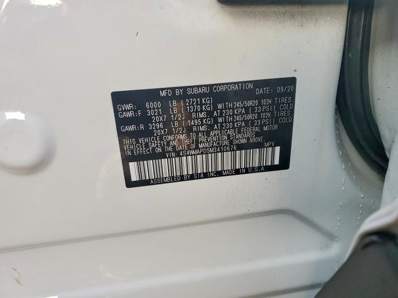 2021 Subaru Ascent Limited