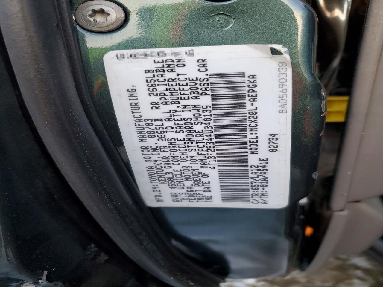 2004 Toyota Avalon xl