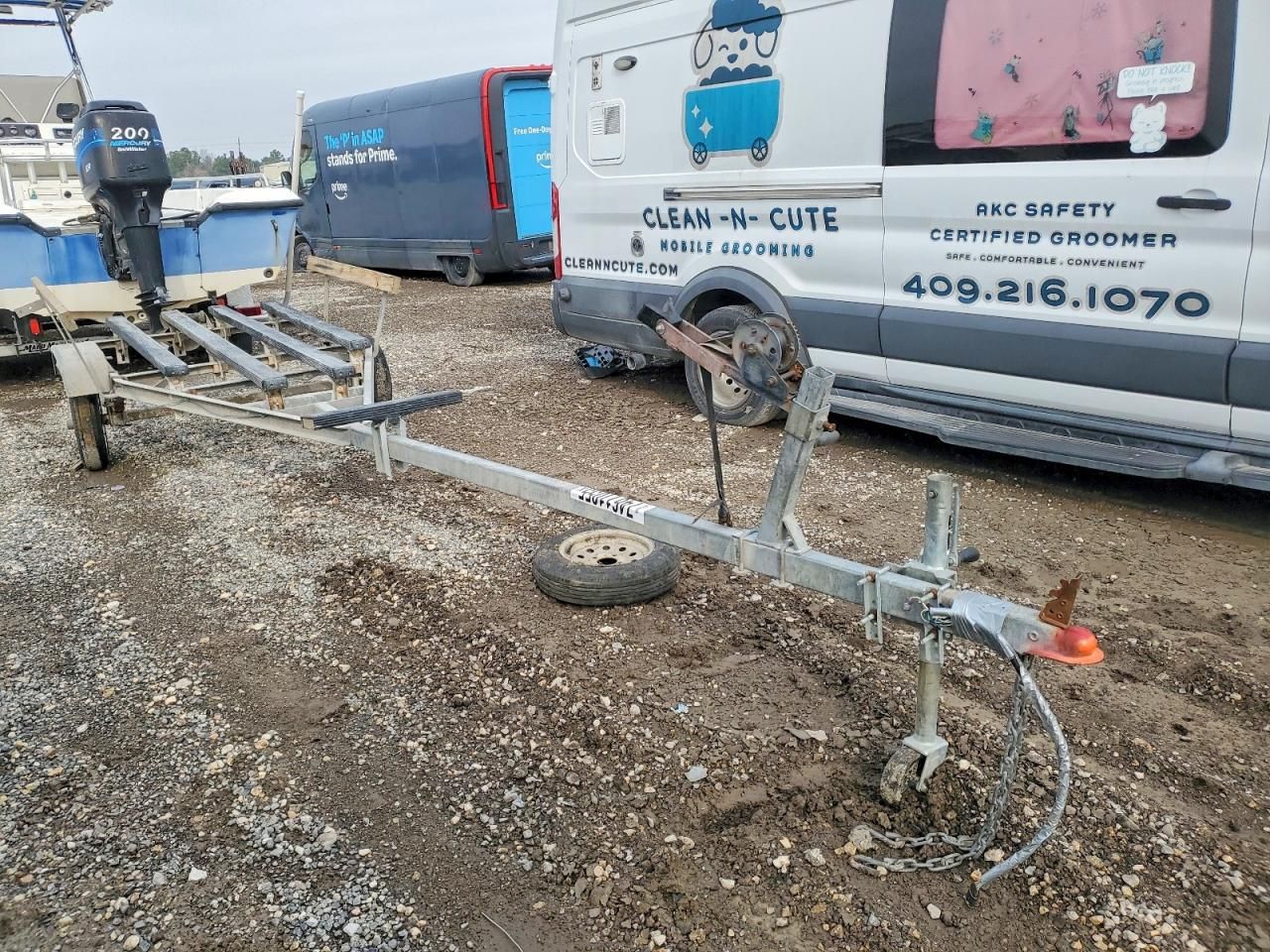 1996 Mcclain Boat Trailer