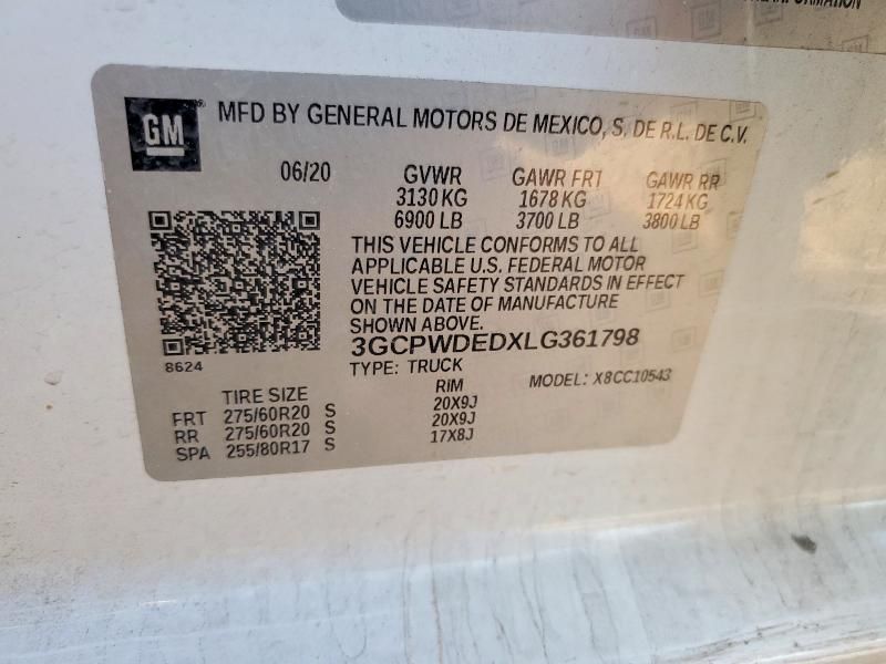 2020 Chevrolet Silverado C1500 rst