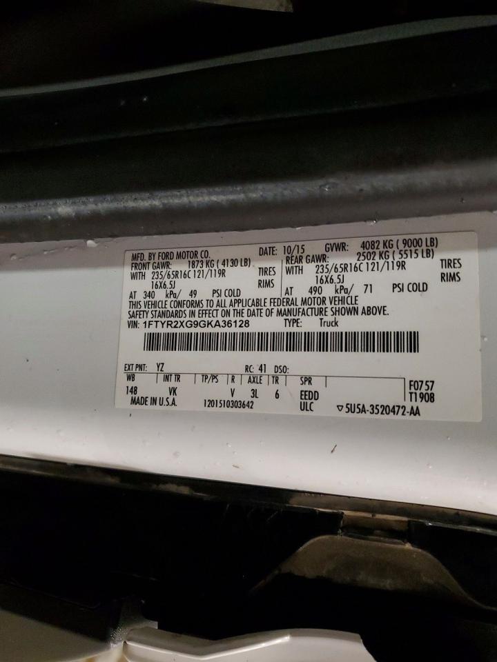 2016 Ford Transit 250 Utility / Service Van