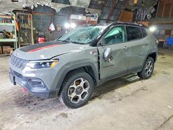 Jeep salvage cars for sale: 2022 Jeep Compass Trailhawk