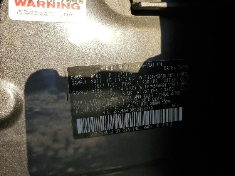 2019 Subaru Ascent Limited