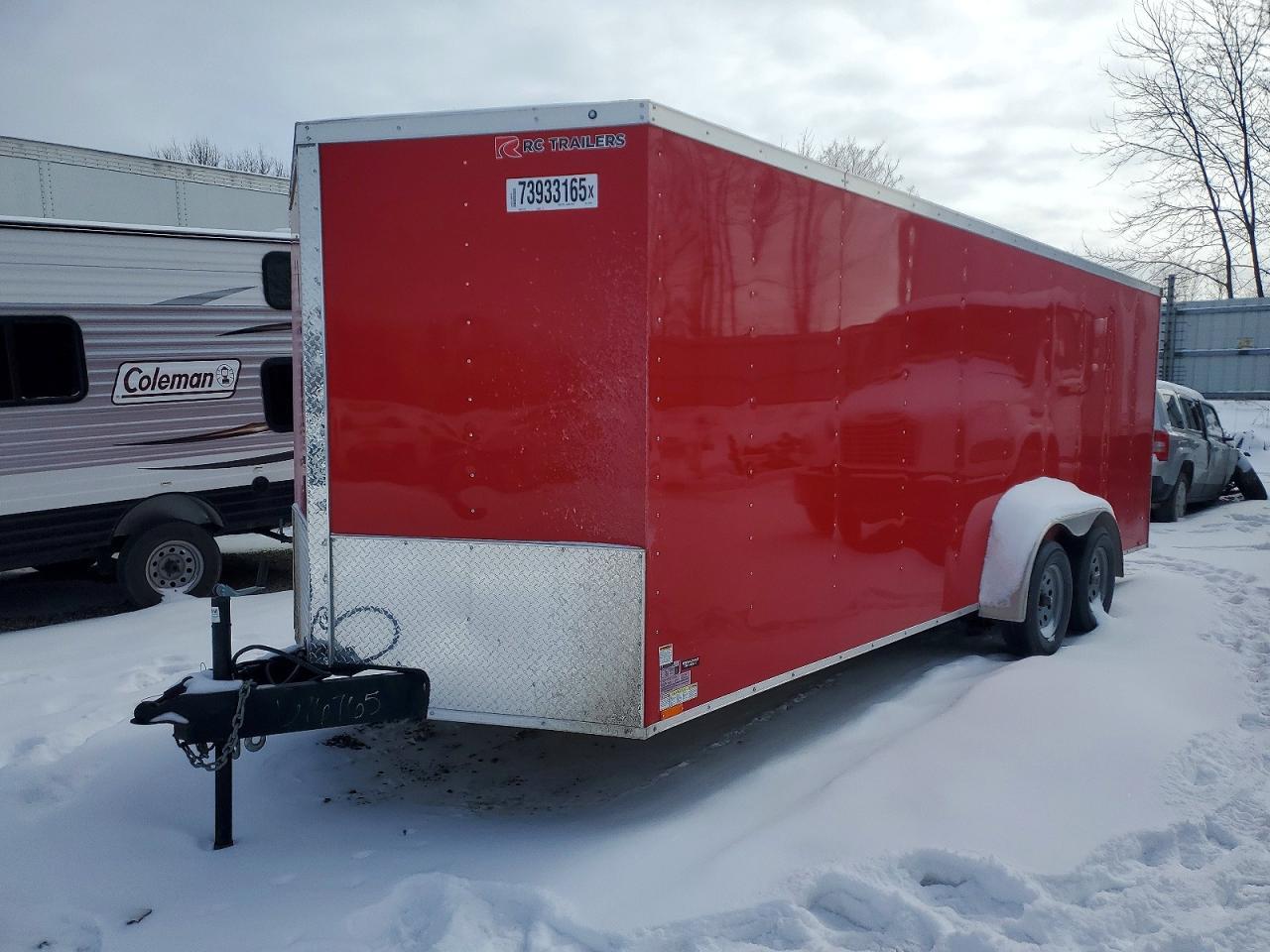 2024 Rc Trailers 2025 RC 7X20TA2 Enclosed Cargo Trailer