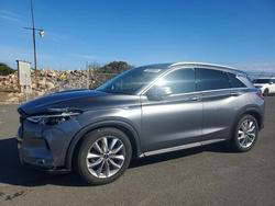 Infiniti salvage cars for sale: 2021 Infiniti Qx50 Luxe