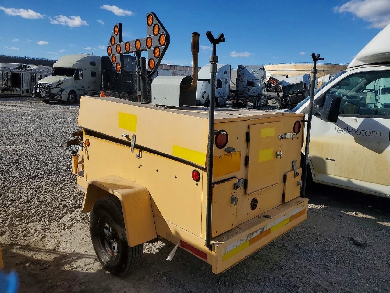 2000 Team Fenex F-101 KP Manhole Support Trailer