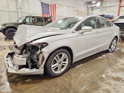 Salvage cars for sale from Copart Mcfarland, WI: 2018 Ford Fusion se