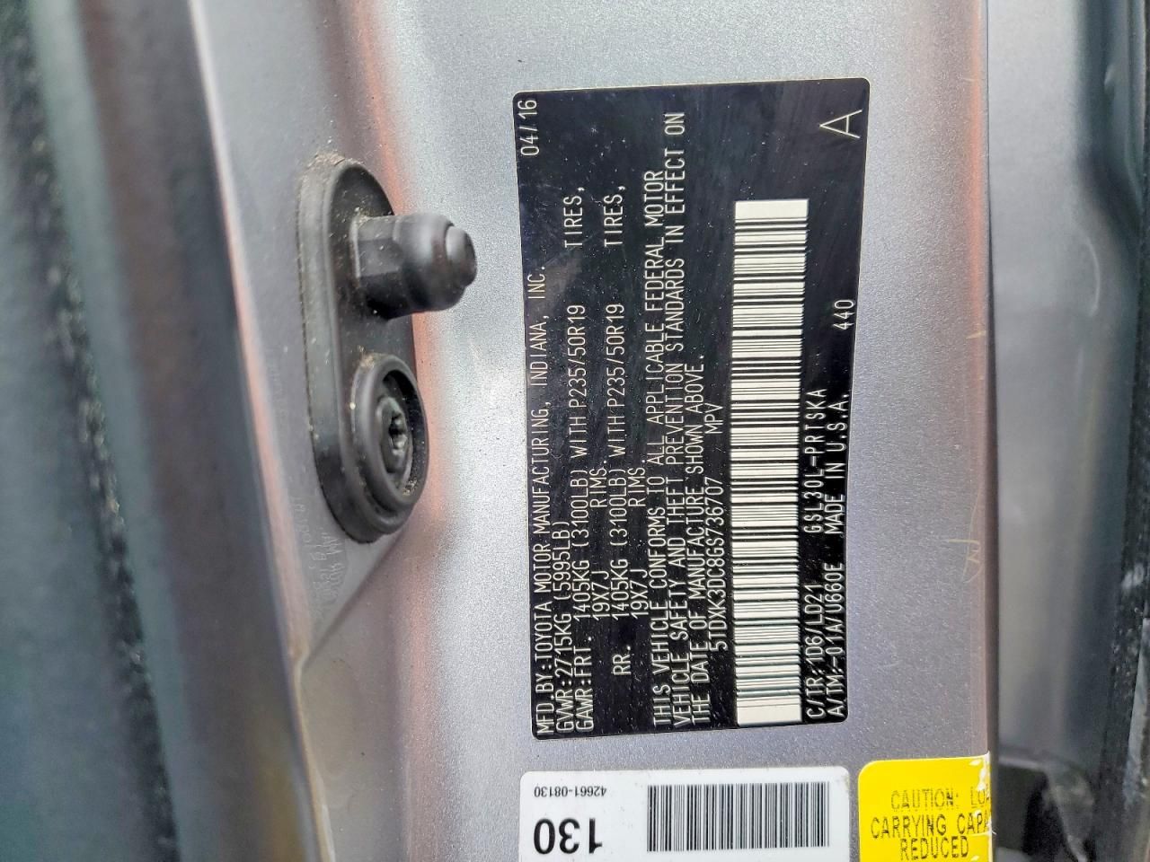 2016 Toyota Sienna se