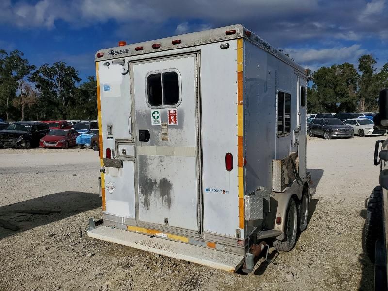 2001 Featherlite Fiber Optic Splcling Trailer