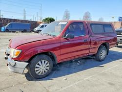 Salvage trucks for sale at Wilmington, CA auction: 1998 Toyota Tacoma Base