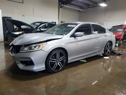 Salvage cars for sale from Copart Elgin, IL: 2017 Honda Accord Sport Special Edition