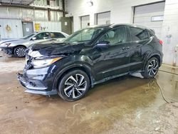 Honda Hr-v salvage cars for sale: 2019 Honda Hr-v Sport