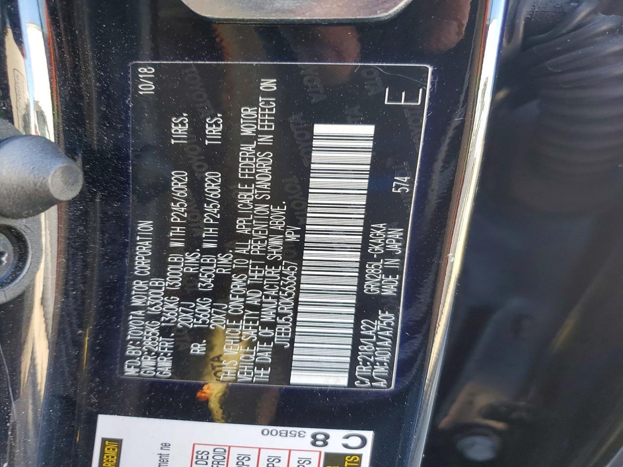 2019 Toyota 4runner Sr5/sr5 Premium