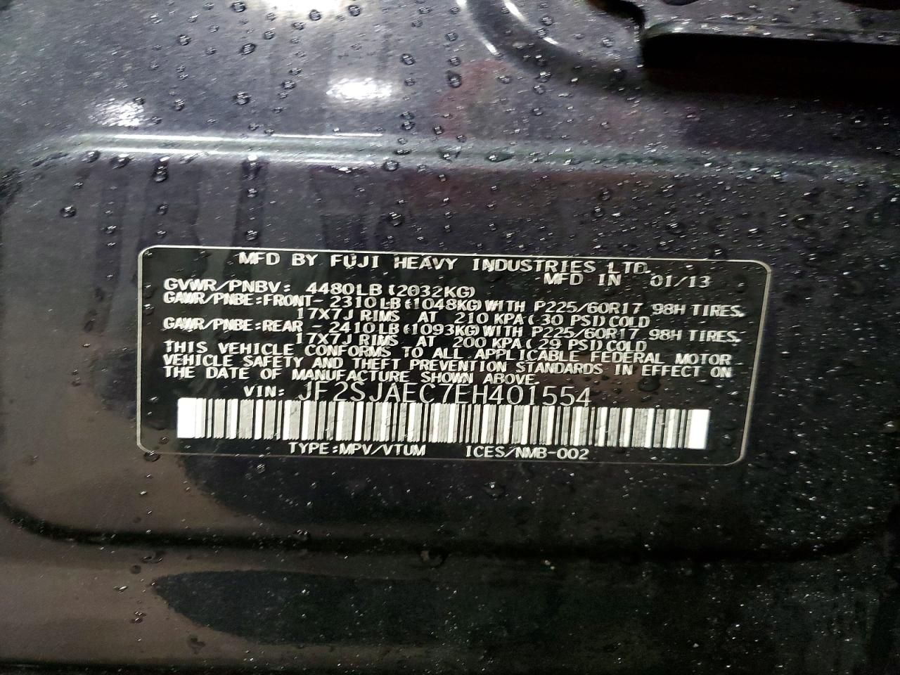 2014 Subaru Forester 2.5i Premium