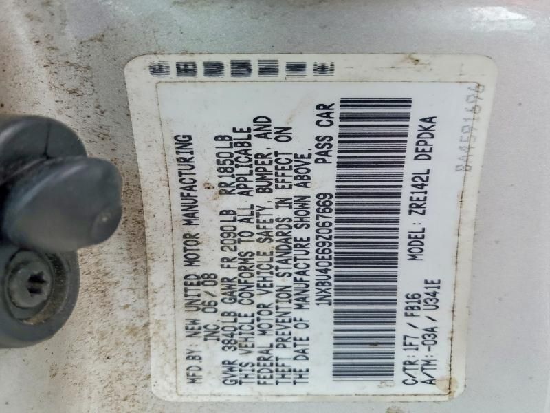 2009 Toyota Corolla Base