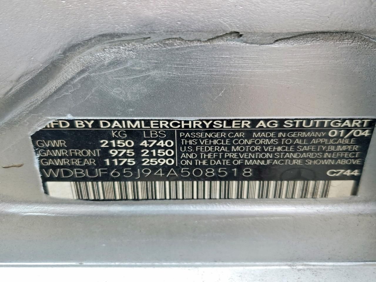 2004 Mercedes-Benz E 320