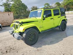 Jeep Vehiculos salvage en venta: 2017 Jeep Wrangler Unlimited Sahara