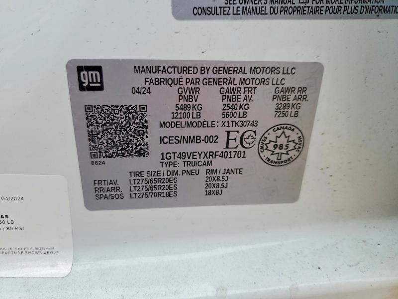 2024 GMC Sierra K3500 AT4