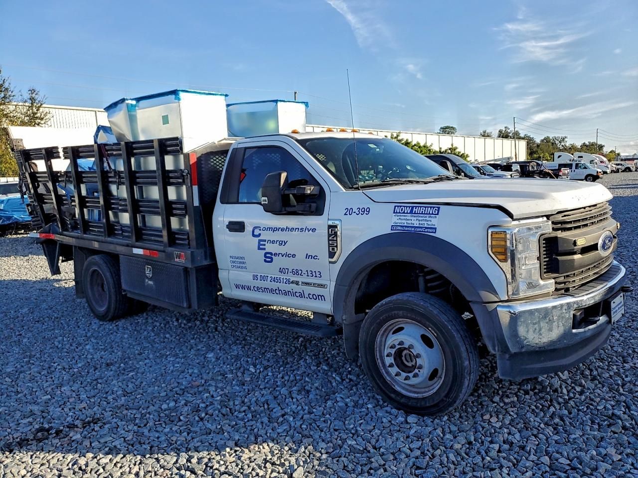 2019 Ford F450 Flatbed Truck