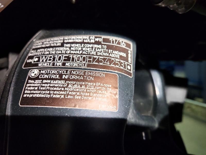 2017 BMW K1600 gt