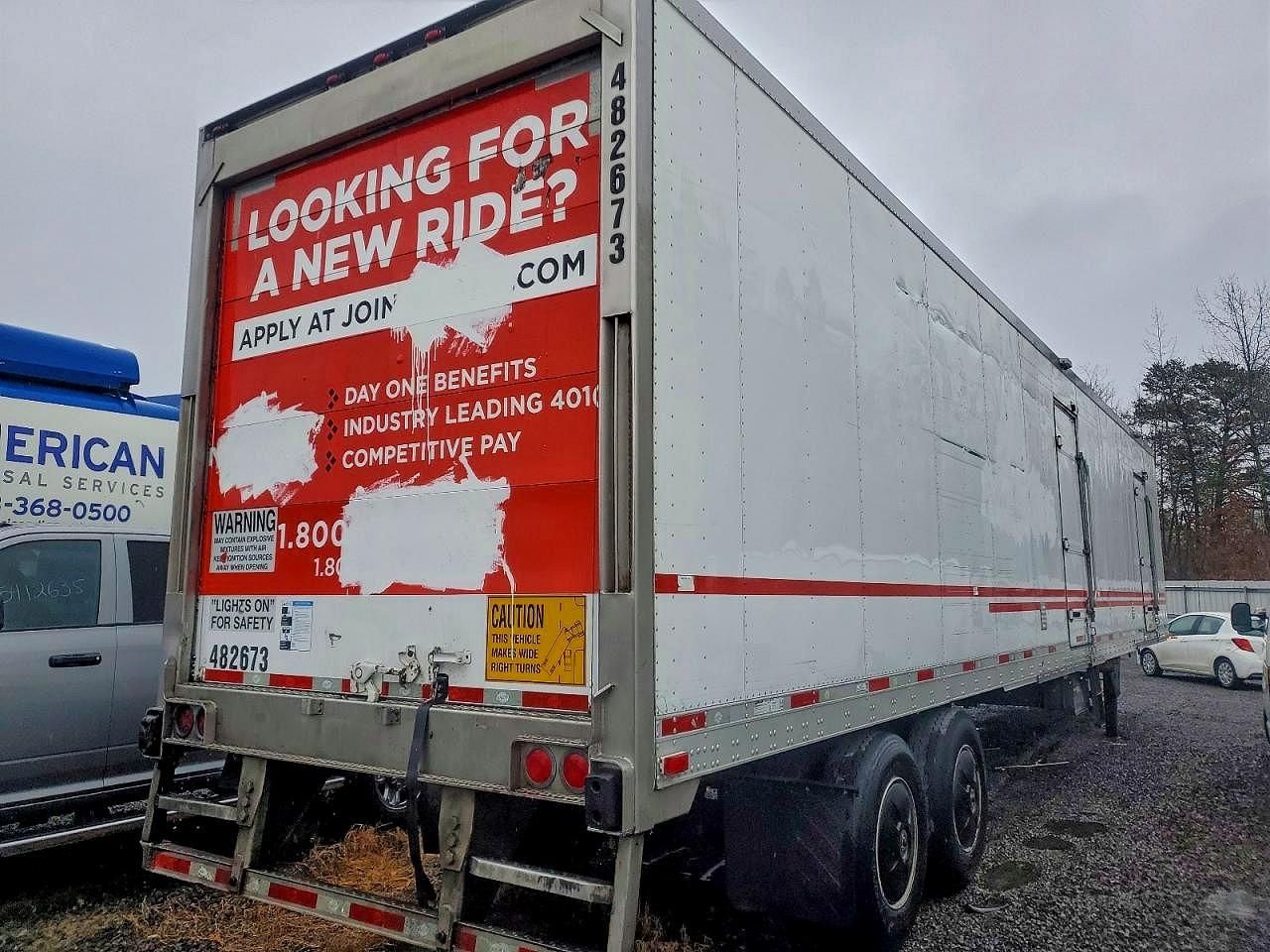 2018 Utility VS2RA Refrigerated Van Trailer