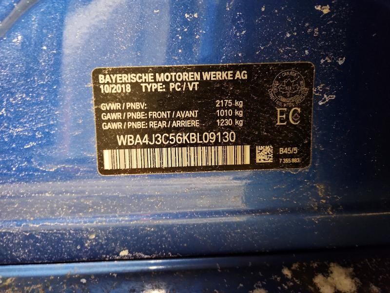 2019 BMW 430xi Gran Coupe