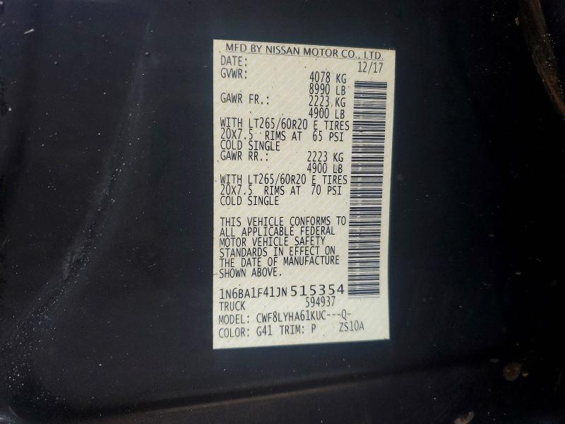 2018 Nissan Titan xd sl