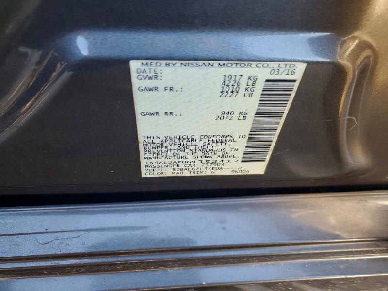 2016 Nissan Altima 2.5