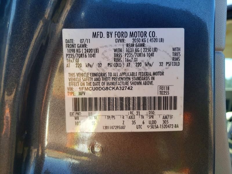 2012 Ford Escape xlt