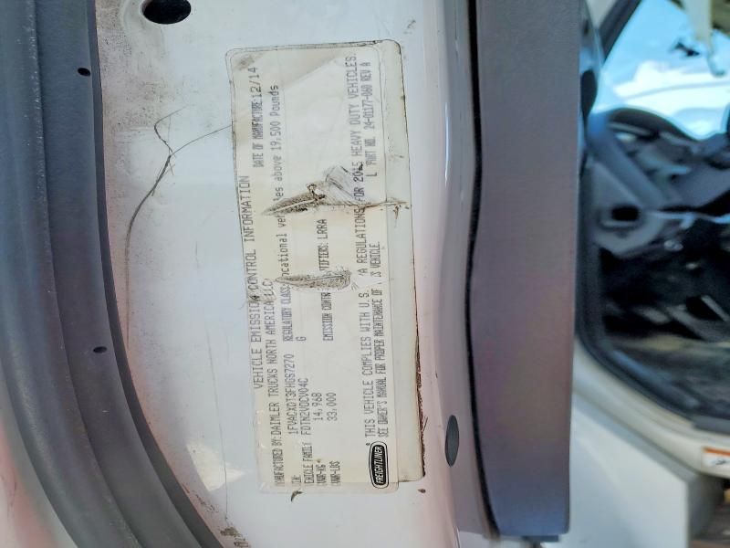 2015 Freightliner Business Class M2 box Truck