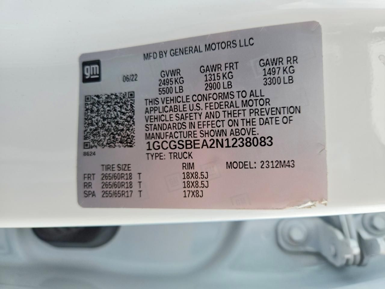 2022 Chevrolet Colorado