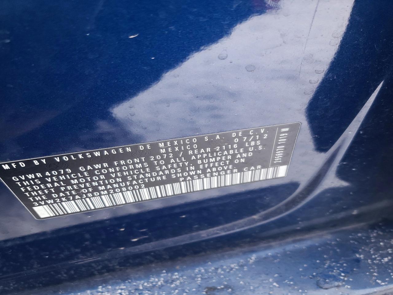 2013 Volkswagen Jetta Base