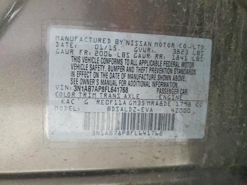 2015 Nissan Sentra s