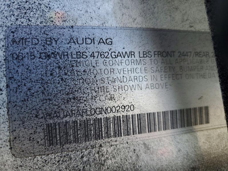 2016 Audi A4 Premium S-line