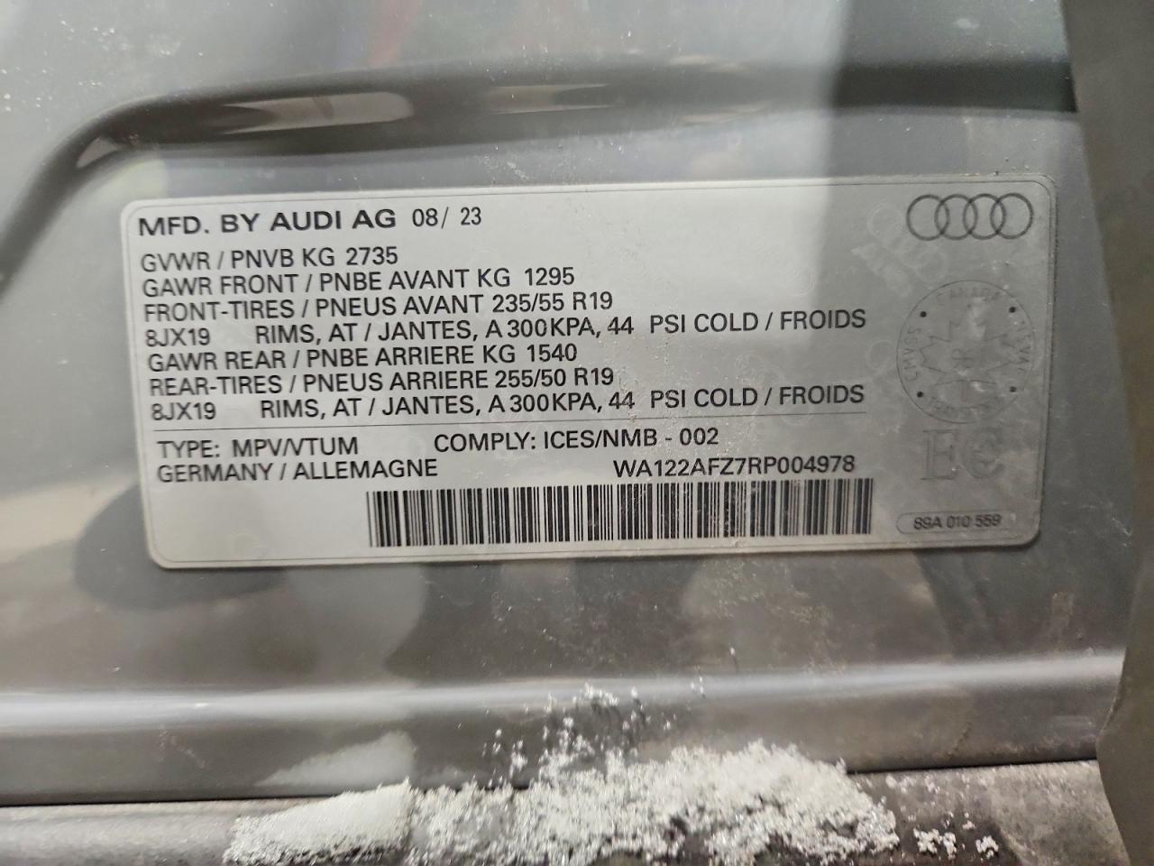2024 Audi Q4 E-tron Sportback