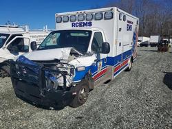 Ford e450 Super Duty Ambulance salvage cars for sale: 2022 Ford E450 Super Duty Ambulance