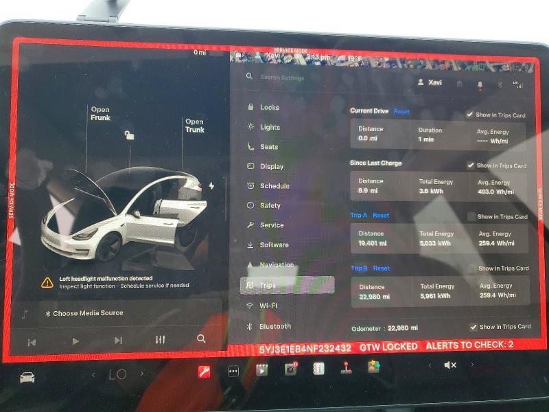 2022 Tesla Model 3