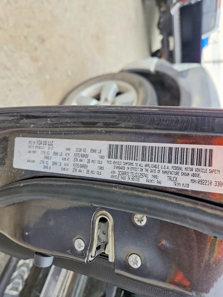 2018 Dodge Ram 1500 slt