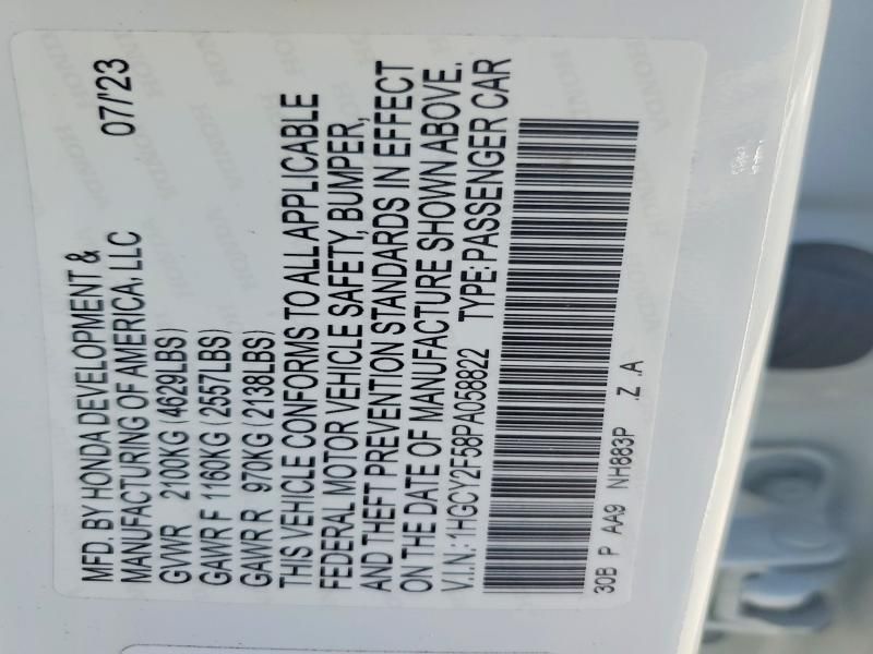 2023 Honda Accord Hybrid Sport